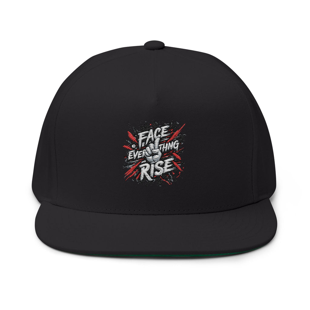 Flat Bill Cap (Embroidery)