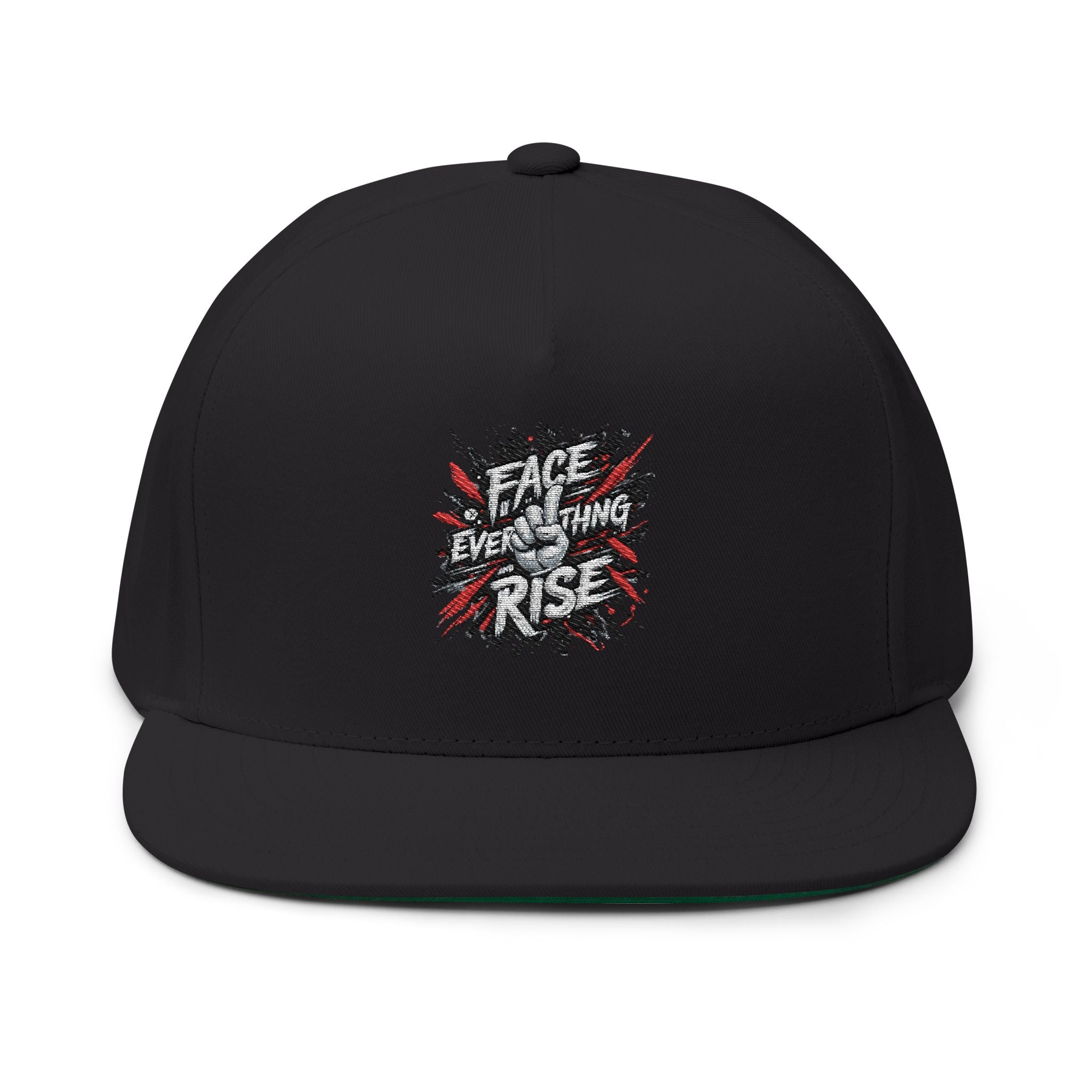 Flat Bill Cap (Embroidery)