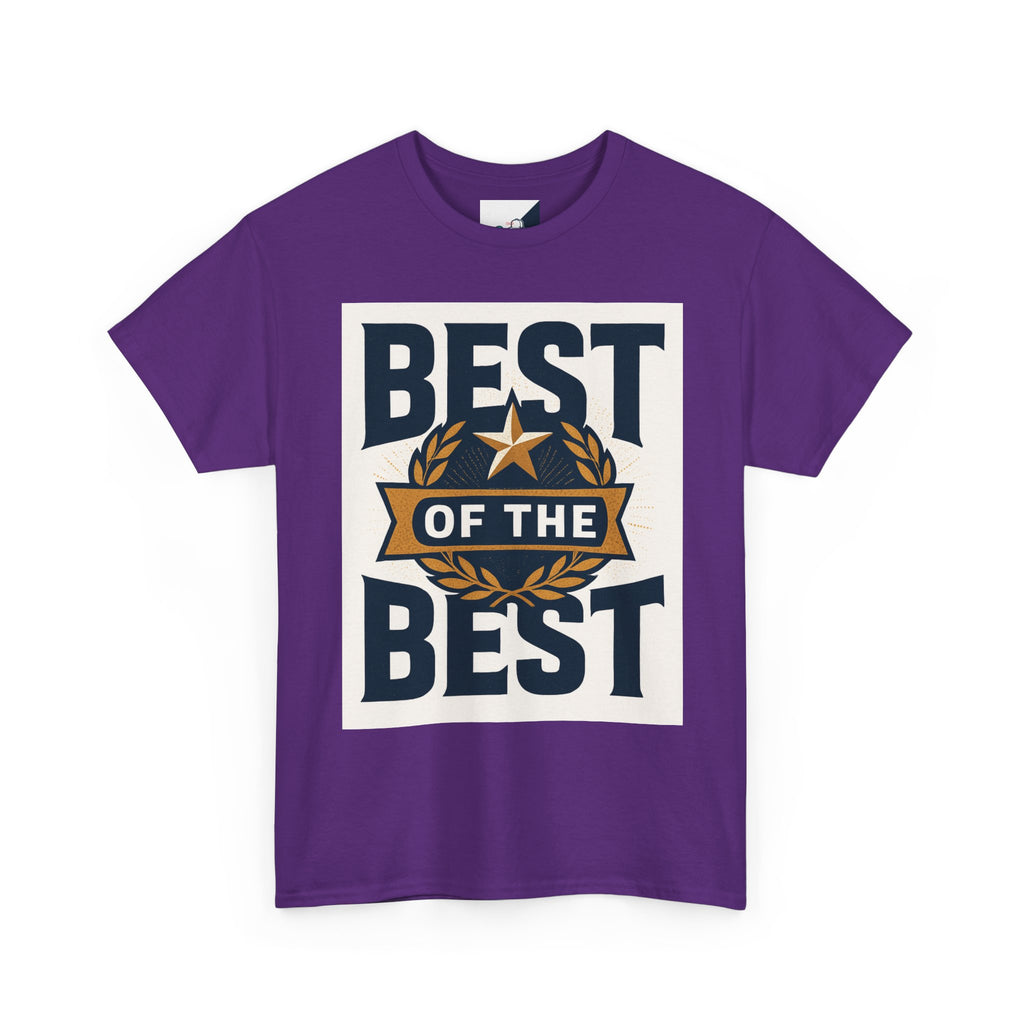 Best of the Best Unisex Heavy Cotton Tee, Casual T-Shirt, Gift for Him, Everyday Wear, Sports Fan Apparel, Birthday Gift