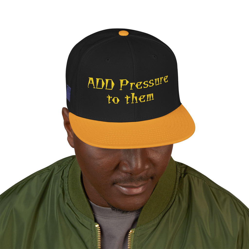 Copy of Copy of Embroidered Snapback Hat - Stylish Accessory, Cool Streetwear, Gift for Friends, Casual Wear, Trendy Cap