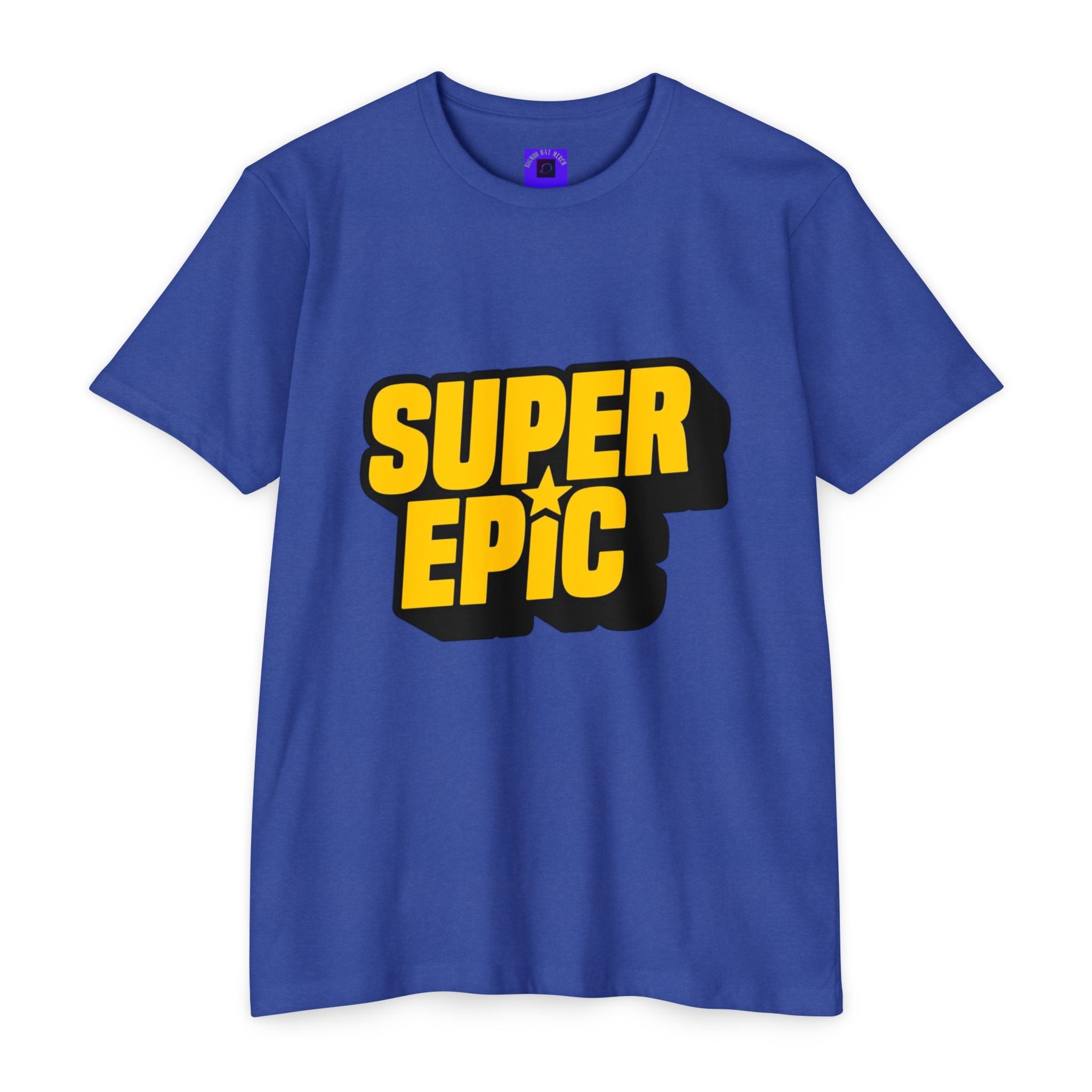Super Epic T-Shirt — Bold Yellow Graphic Tee