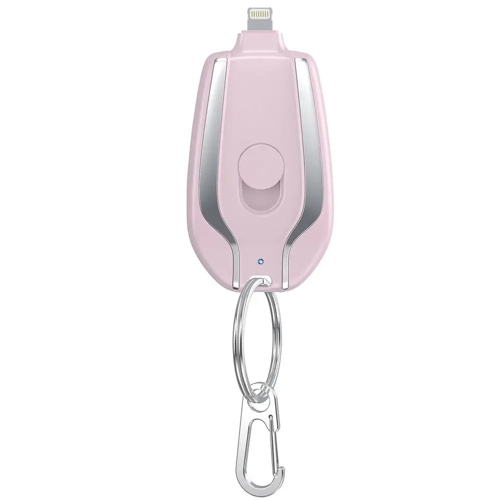 Portable Power Bank 1500mAh Mini Keychain For Android Emergency Charger Portable Charger